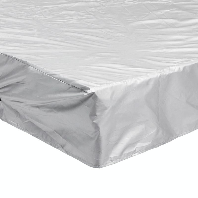 240x240x25cm Waterproof Dustproof Cover for Bathtub Pool Table & Chair - Protects from Falling Leaves - Black