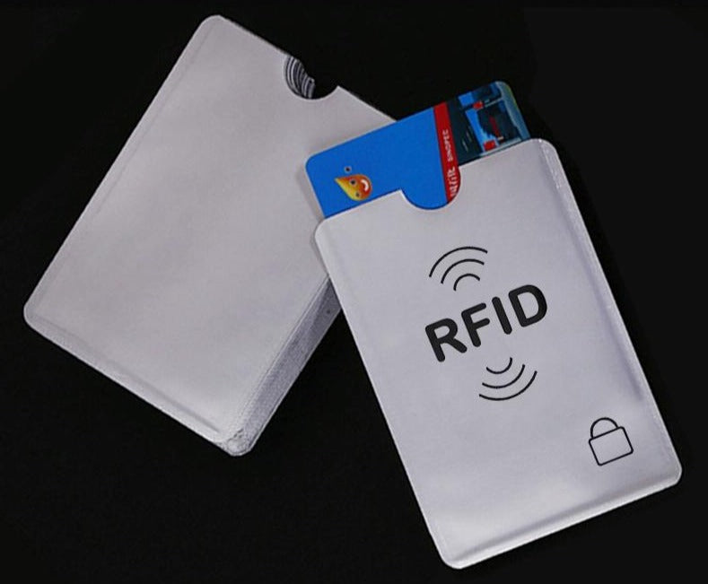 100 Rfid Blocking Aluminum Foil Card Sleeves - Ccb1077A