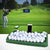 Black Character Pattern Golf Service Box with Phone Stand - 100 Balls - Black Pgm