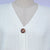 Fashion Cardigan Solid Colour Knit Button Sweater Black - Black S