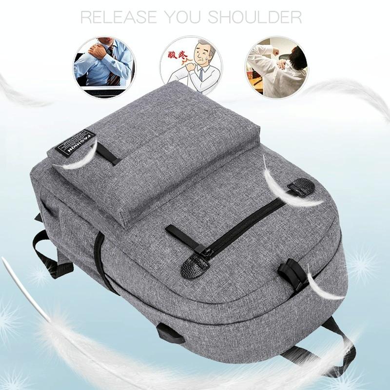 Outdoor Travel Usb Backpack - Compact & Durable - Black