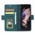 For Samsung Galaxy Z Fold4 5G Leather Dual Side Buckle Phone Cover - Dark Cyan