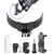 Foldable Action Camera Helmet Mount Kit with j Hook and Phone Clamp