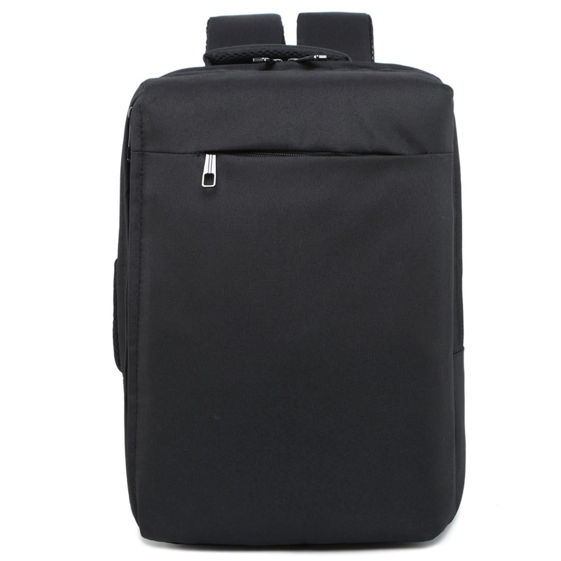 Breathable Casual Backpack for Notebooks and Tablets - Large Capacity - Black