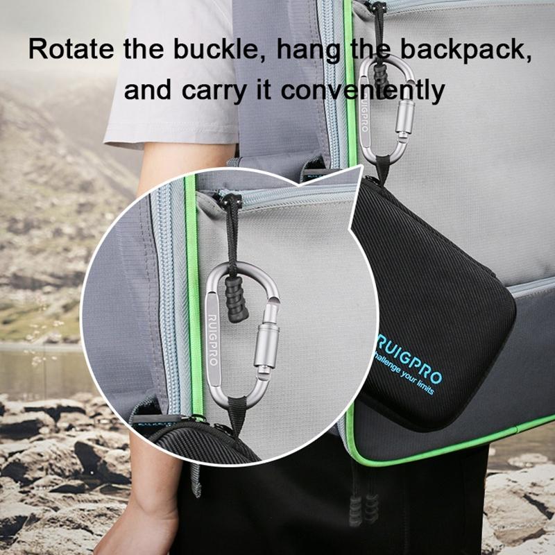 Portable Shockproof Waterproof Case for Dji Action - 33.5cm x 22.7cm x 6.3cm