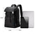 Waterproof Anti-theft Travel Backpack - 31x19x43cm in Black