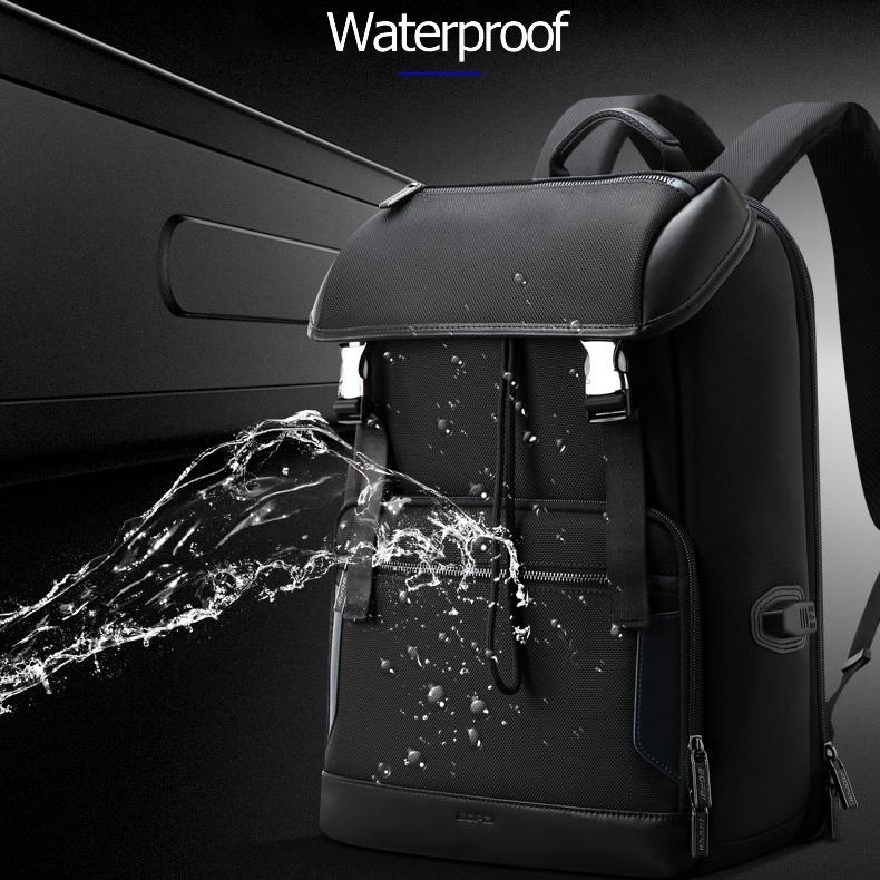 Waterproof Anti-theft Travel Backpack - 31x19x43cm in Black