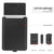 11 / 12 Inch 4-in-1 Computer Bracket Liner and Storage Bag - Black
