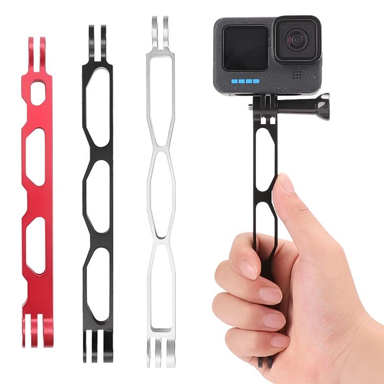 Aluminum Extension Arm with Hollow Grip - 20cm - Red