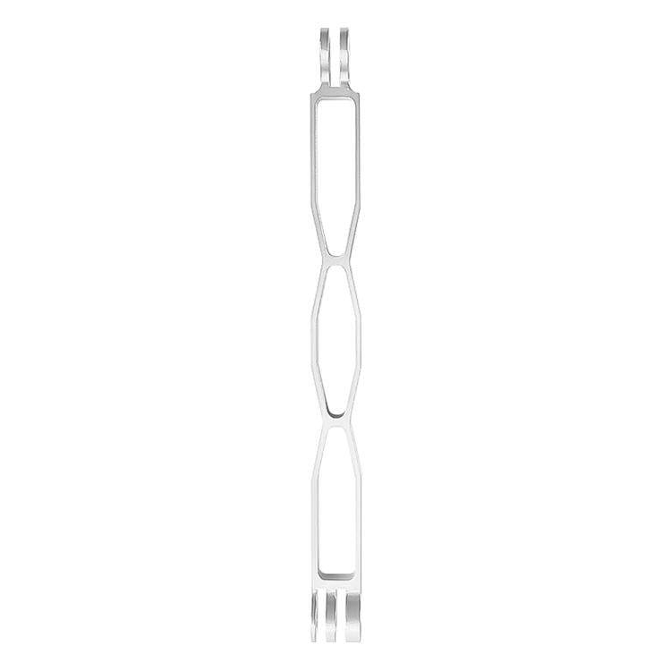 Aluminum Extension Arm with Hollow Grip - 20cm - Red