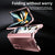 For Samsung Galaxy Z Fold4 5G Foldable Electroplated Case - Rose Gold