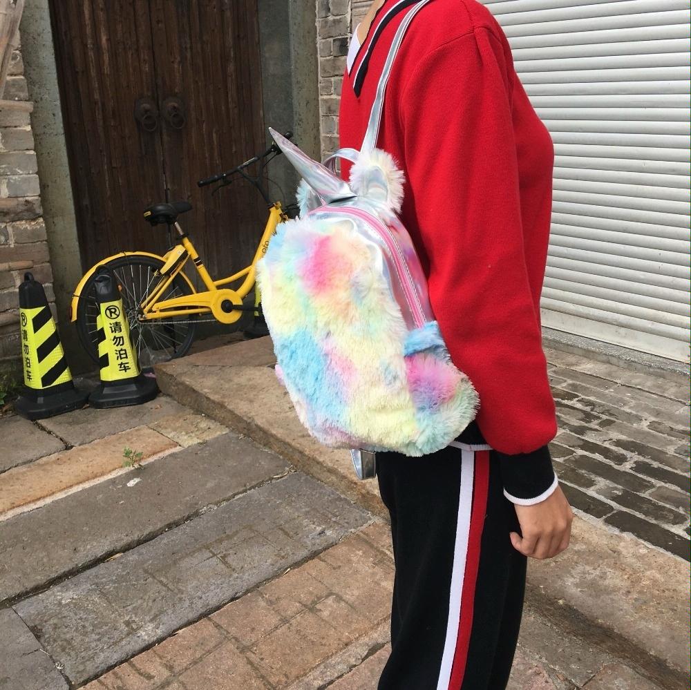 Teen Unicorn Backpack - Colourful for Travel - Colour