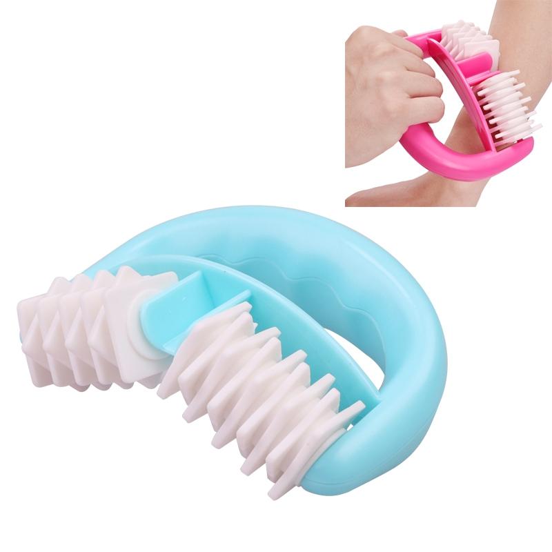 Portable Meridian Massager Compact Roller For Muscle Relief - Blue Piece