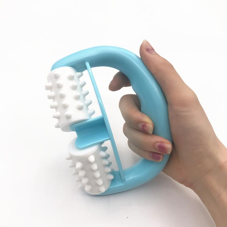 Portable Meridian Massager Compact Roller For Muscle Relief - Blue Piece
