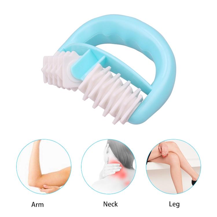 Portable Meridian Massager Compact Roller For Muscle Relief - Blue Piece