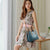 Stylish Bean Sand Tote Bag High Capacity - Blue