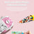 720P Hd Reversible Mini Digital Camera For Children - Cartoon Print - Green