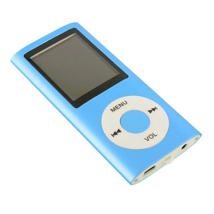 1.8 Inch Metal Mp4 Player + 16G Tf Card + Earphone + Cable - Green - With 8G Tf Card+Earphone+Cable