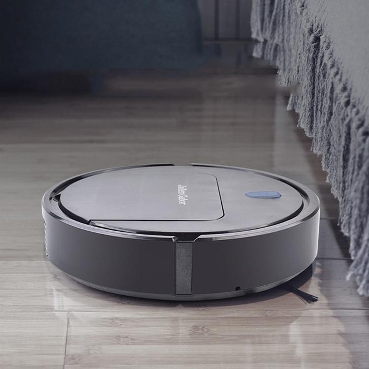 Smart Mini Sweeping Robot - Automatic Home Cleaning - Black