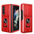 For Samsung Galaxy z Fold4 5G Protective Sliding Camshield Phone Case - Red