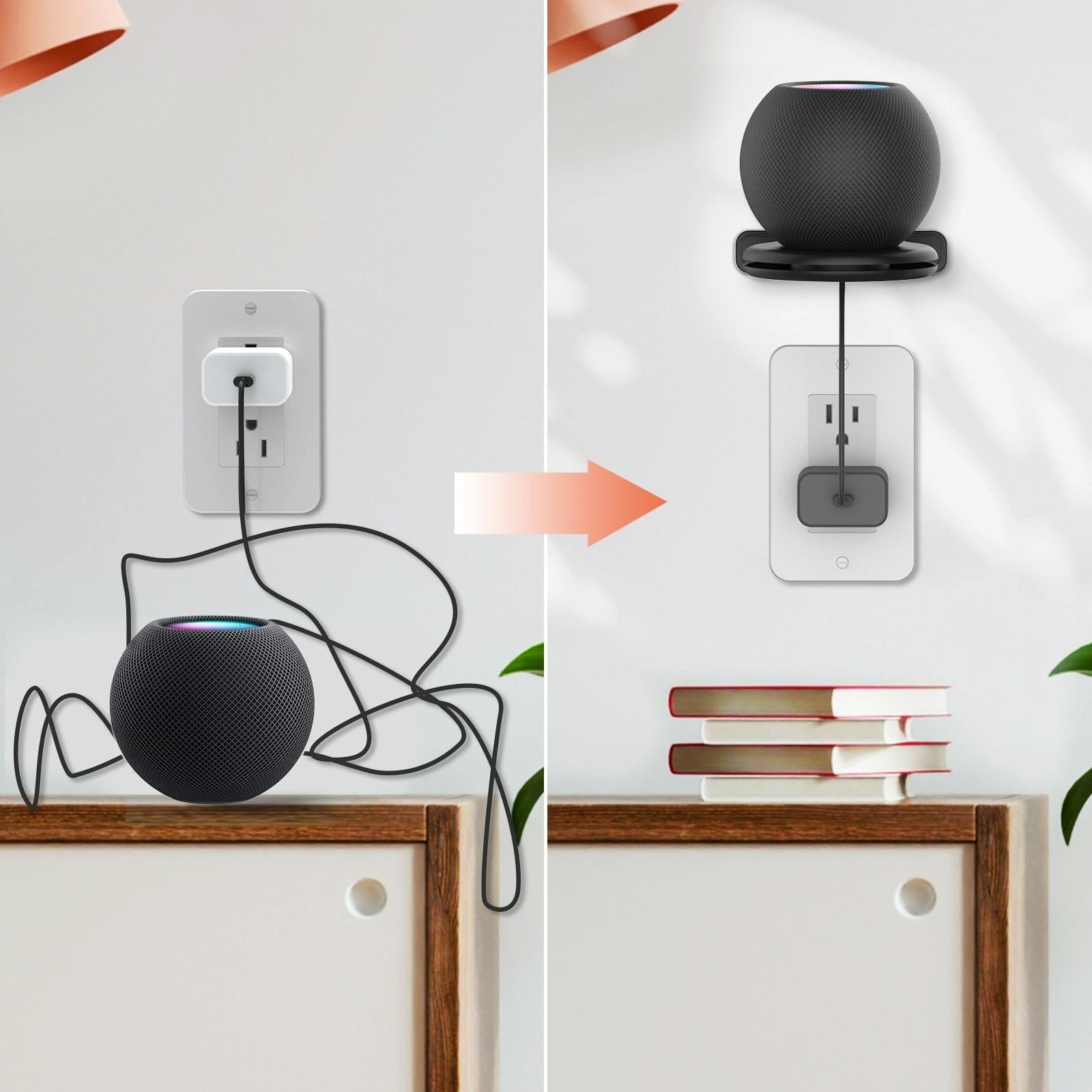 Ahastyle Smart Speaker Stand for Apple Homepod Mini - White