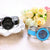 Stainless Steel Diamond Bracelet Watch for Women - Hollow Mirror Surface - Blue