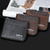 Secure Rfid Blocking Short Wallet - Anti-theft - Coffee