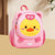 Kids' Cartoon Anti-lost Backpack - Colourful Design - Lion