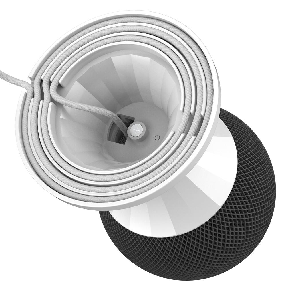 Desktop Speaker Bracket for Apple Home Pod Mini - Rose Pink