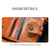 Rfid-protected Cowhide Wallet - Secure & Stylish - Coffee