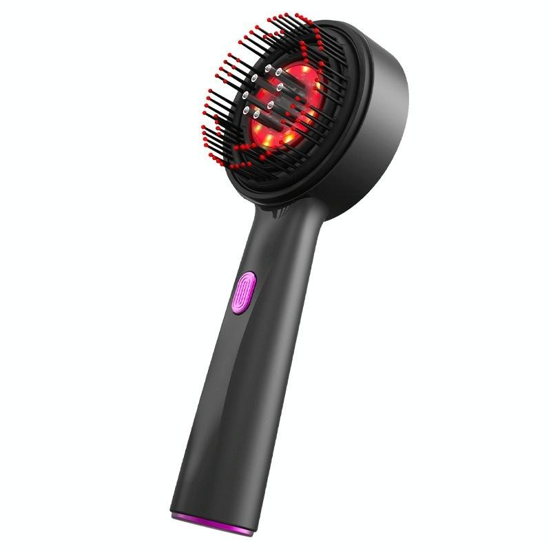 Red Light Scalp Massage Comb For Hair Growth 630Nm Liquid Care - Deep Gray