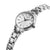 European Fashion Women Quartz Watch with Steel Band - Business and Leisure - Silver