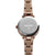 European Fashion Women Quartz Watch with Steel Band - Business and Leisure - Silver