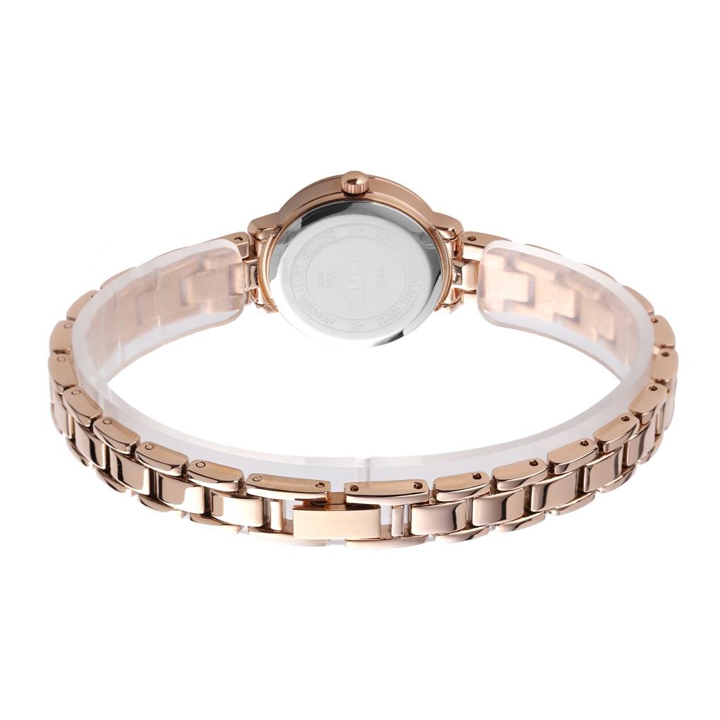 European Fashion Women Quartz Watch with Steel Band - Business and Leisure - Silver