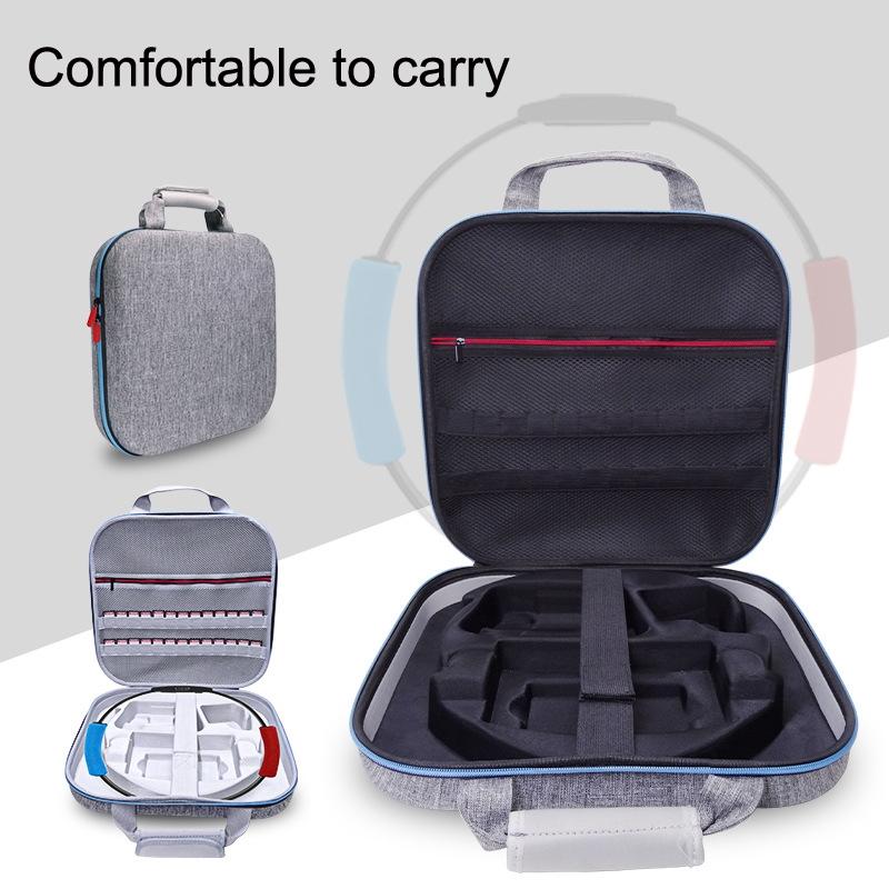 Nintendo Switch Fitness Ring Storage Bag - Hard Shell - Black