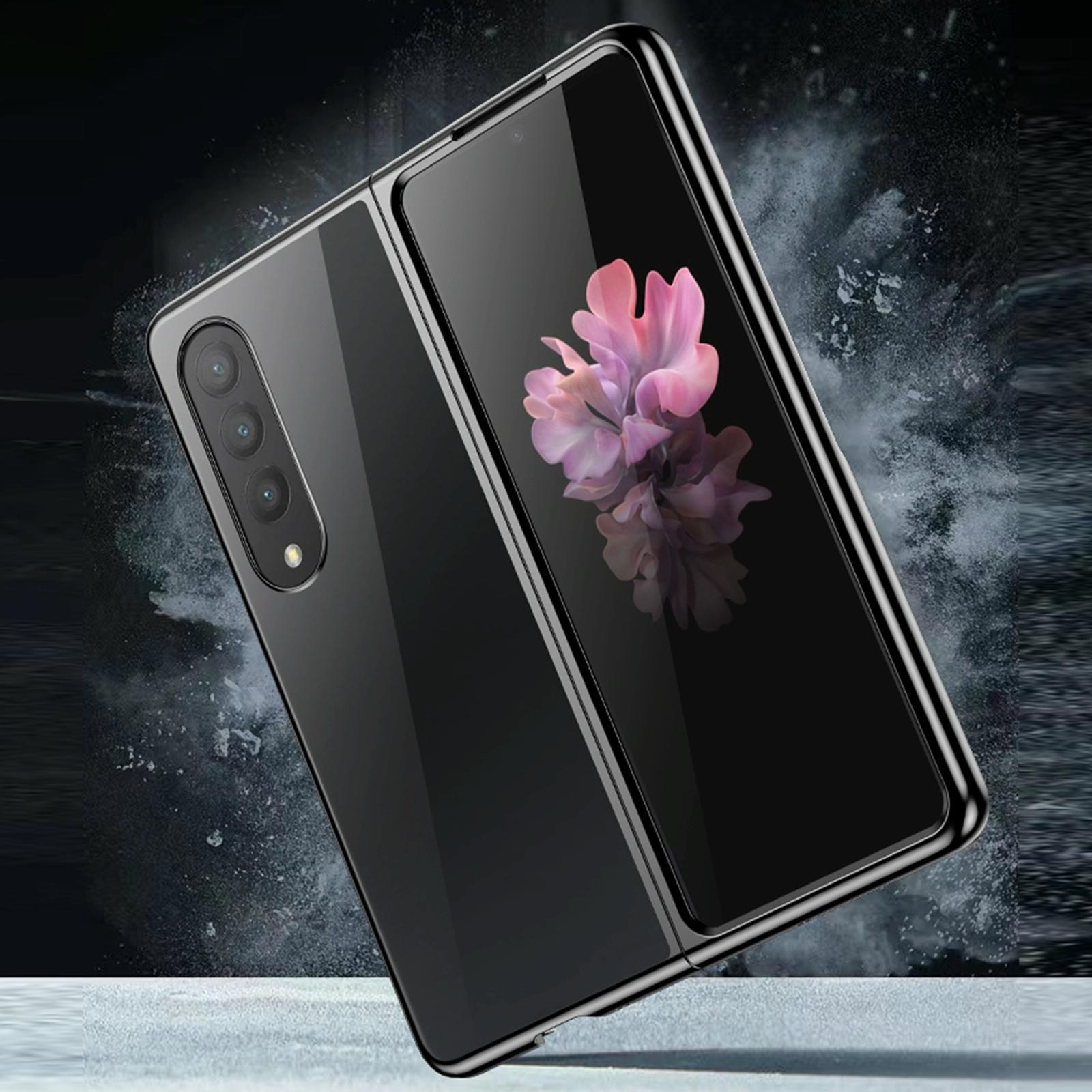 For Samsung Galaxy Z Fold4 5G Shockproof Electroplated Case Samsung Fold 4 - Gold