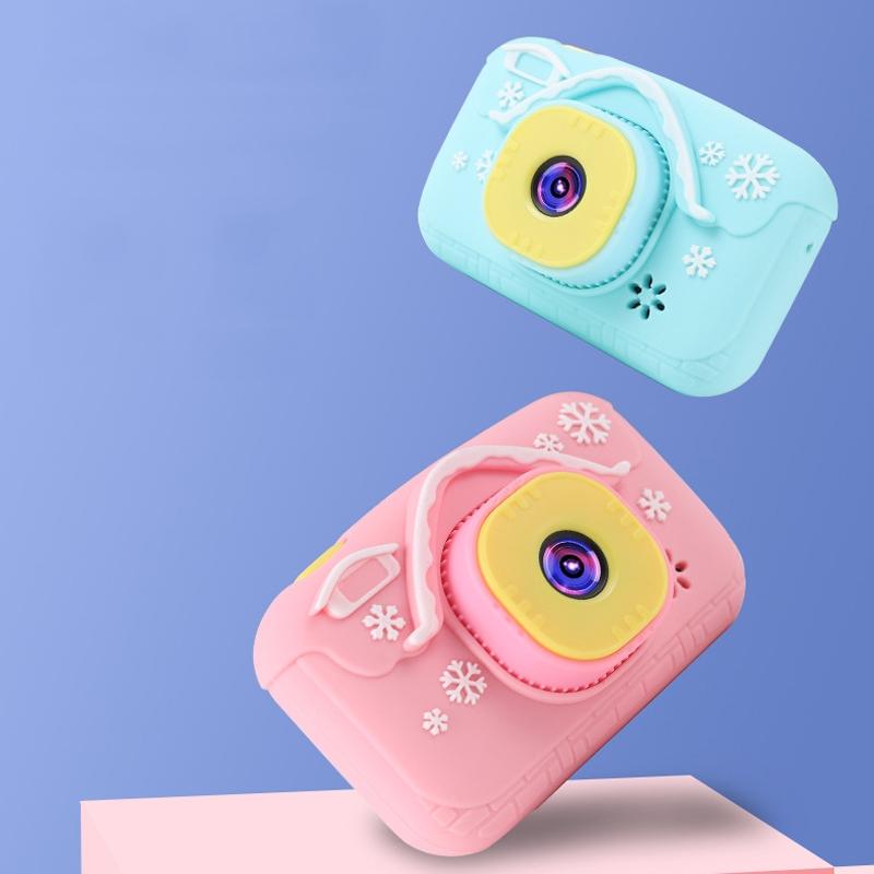 Mini Children Camera with 2.0 Hd Screen - V8 Digital Toy Camera - Blue