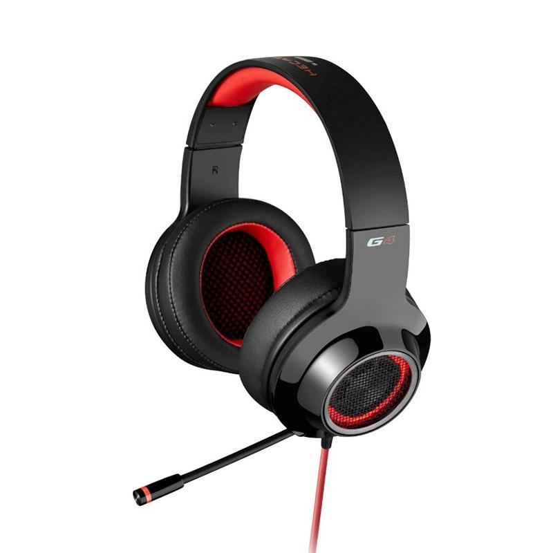 7.1 Gaming Headset For Desktop Listening 2.5M Cable Black / Red