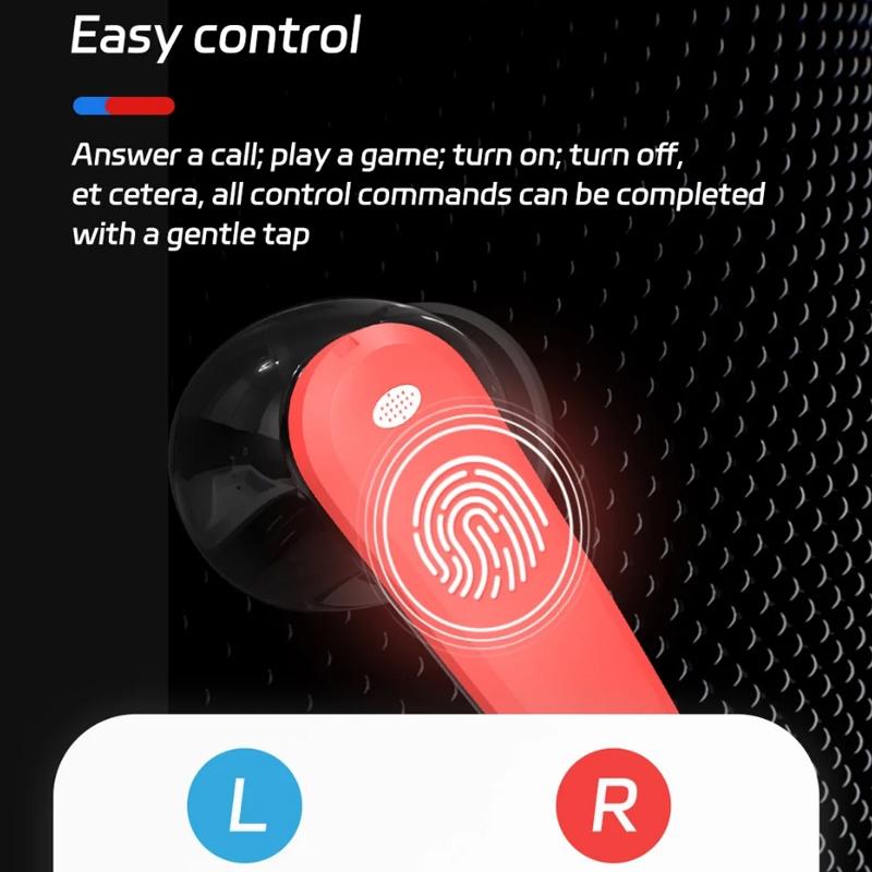 Wireless Noise-cancelling Bluetooth Earbuds - Music Cube - White