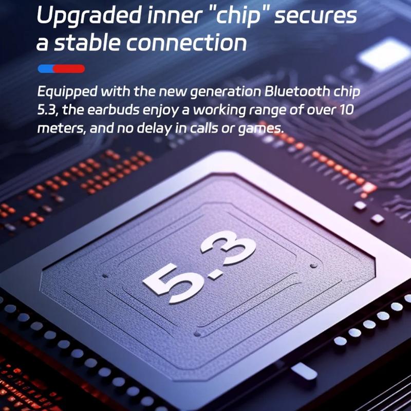 Wireless Noise-cancelling Bluetooth Earbuds - Music Cube - White