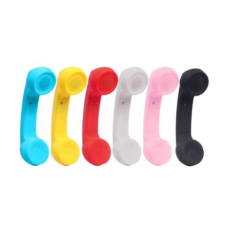 Retro Bluetooth Wireless Microphone for Mobile Phones - White