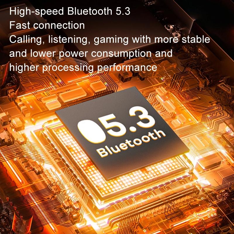 Wireless Bone Conduction Earphones - Openbuds Clip-on for Sports - White