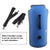 Waterproof Outdoor Rafting Backpack Inflatable Swimming Tote Bag For River Tracing And More - Yellow Black