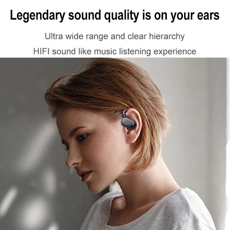 Wireless Stereo Earphones with Charging Case - Outdoor Sound - Skin Colour