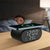 15W Wireless Charger With Mirror & Clock - White