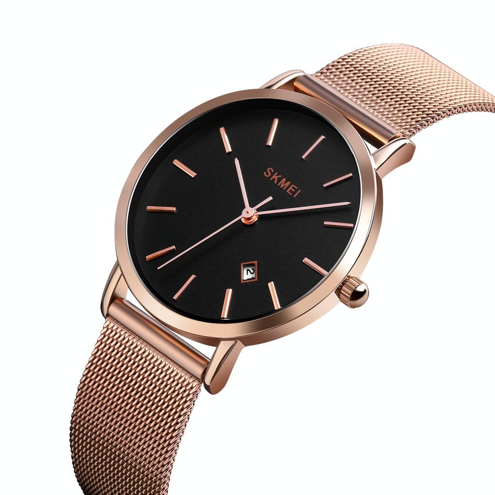 Simple Business Women Watch - Fashion Europe & America - Rose Gold
