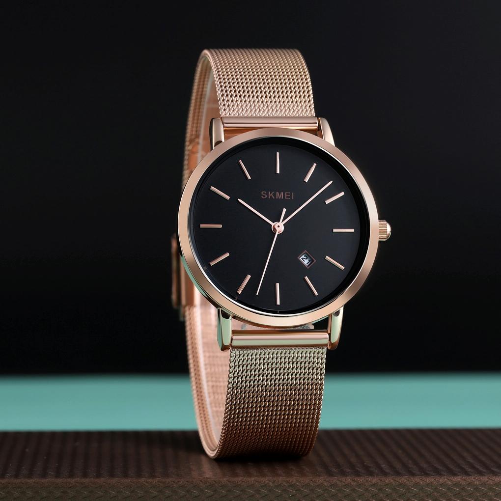 Simple Business Women Watch - Fashion Europe & America - Rose Gold