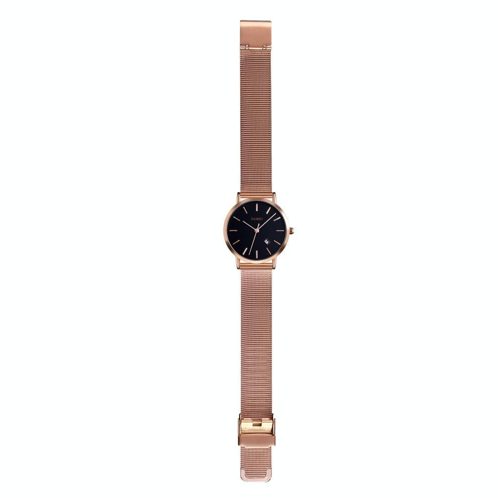 Simple Business Women Watch - Fashion Europe & America - Rose Gold