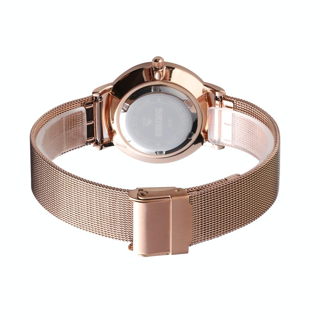 Simple Business Women Watch - Fashion Europe & America - Rose Gold