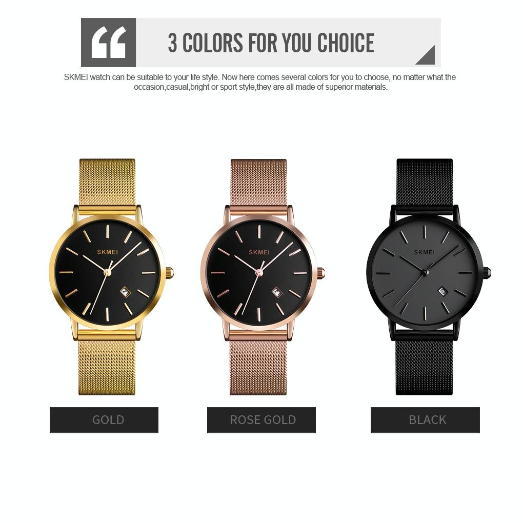 Simple Business Women Watch - Fashion Europe & America - Rose Gold